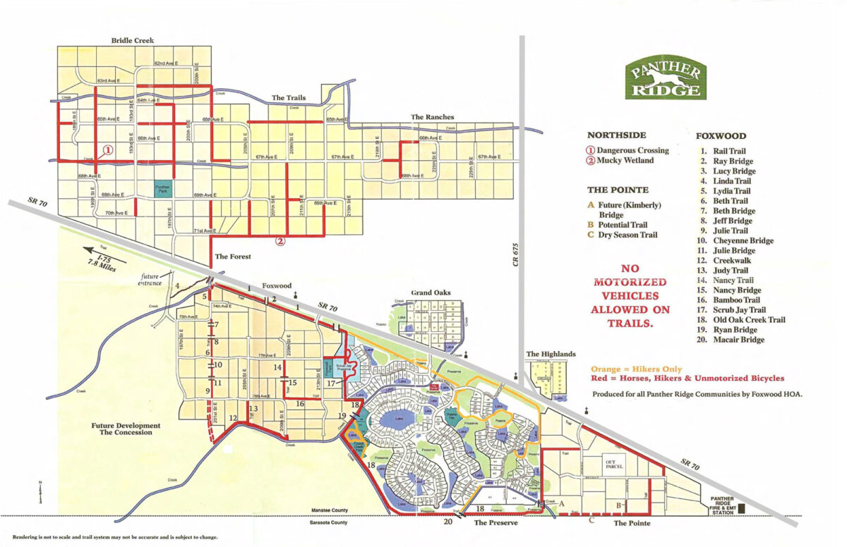 Community Maps • The Forest at Panther Ridge